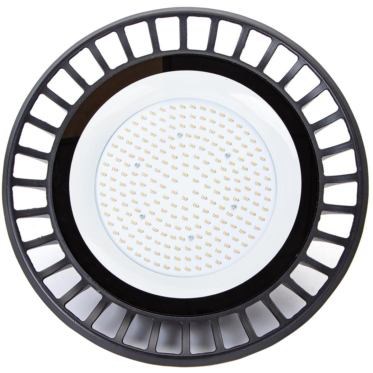 LED UFO High Bay 150W - Aigi Retri - Magazijnverlichting - Waterdicht IP65 - Natuurlijk Wit 4000K - Aluminium