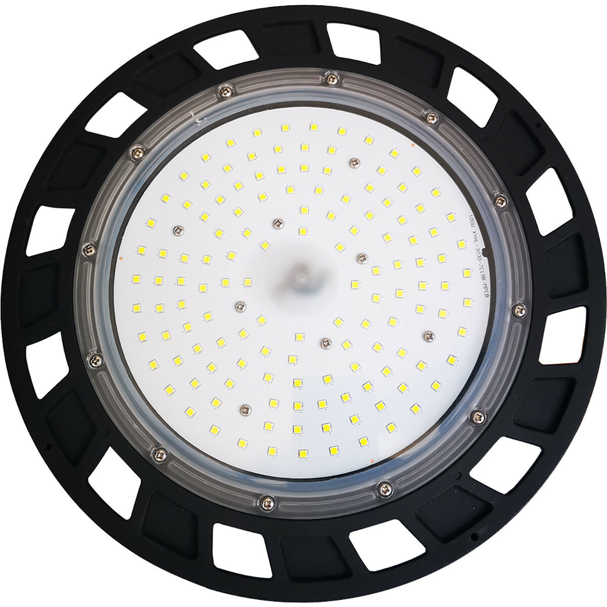 LED UFO High Bay - Aigi Uvomi - 100W - MEAN WELL Driver - Magazijnverlichting - Helder/Koud Wit 5700K - Waterdicht IP65 - Aluminium product afbeelding