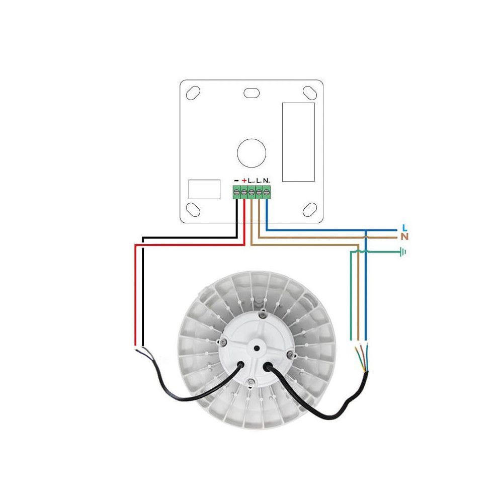 LED UFO High Bay - 200W UGR17 Dimbaar - Magazijnverlichting - Waterdicht IP65 - Helder/Koud Wit 6000K - Aluminium - OSRAM LEDs