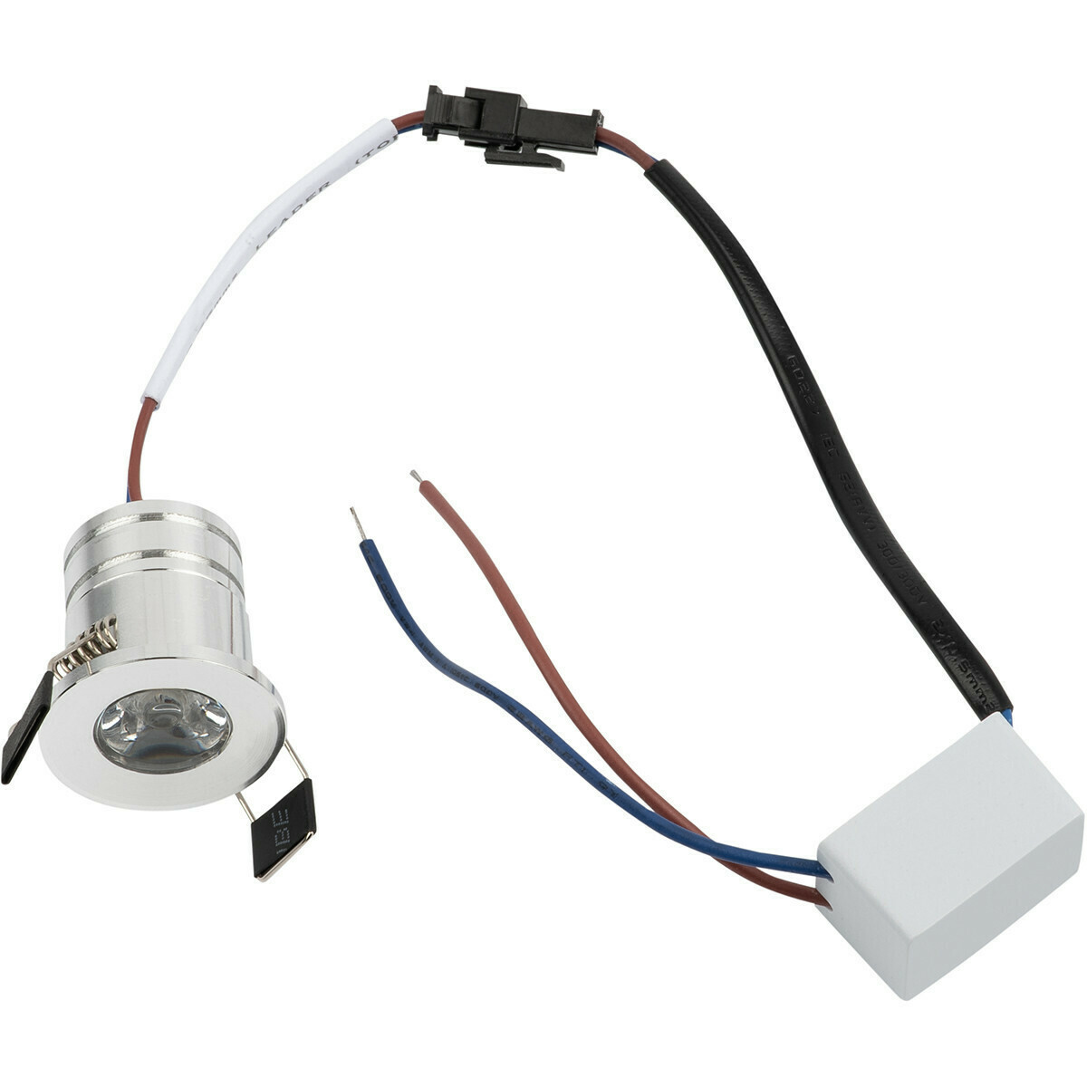 LED Veranda Spot Verlichting 6 Pack - Velvalux - 3W - Warm Wit 3000K - Inbouw - Dimbaar - Rond - Mat Zilver - Aluminium - Ø31mm