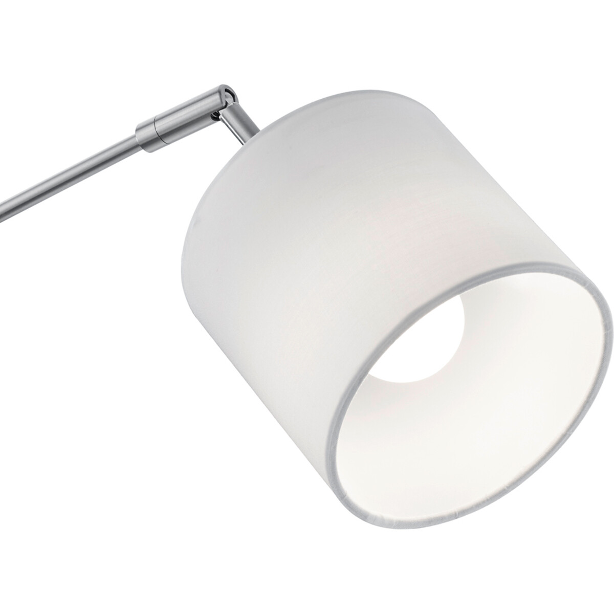 LED Vloerlamp - Trion Torry - E14 Fitting - 5-lichts - Rond - Mat Nikkel - Aluminium - Max. 28W