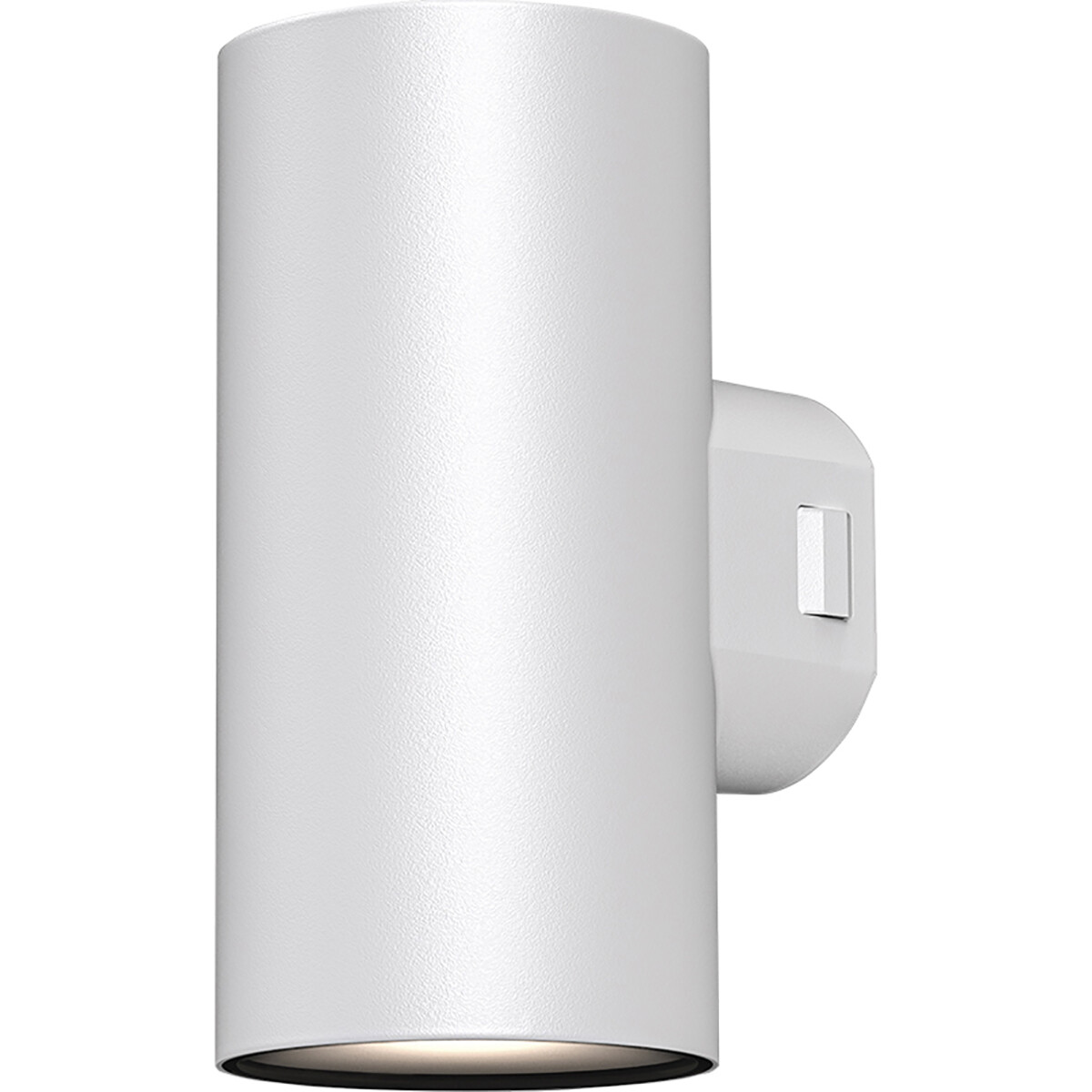 LED Wandlamp - Brinton Victa - Up & Down - 18W 1780lm - Warm Wit 3000K - Voor Buiten en Binnen - Waterdicht IP65 - Rond - Wit