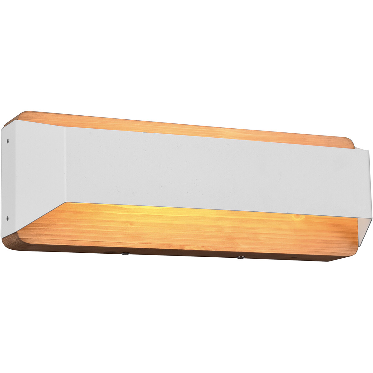 LED Wandlamp - Trion Arbon Up and Down - 13.5W - Warm Wit 3000K - Dimbaar - Rechthoek - Mat Wit - Aluminium product afbeelding