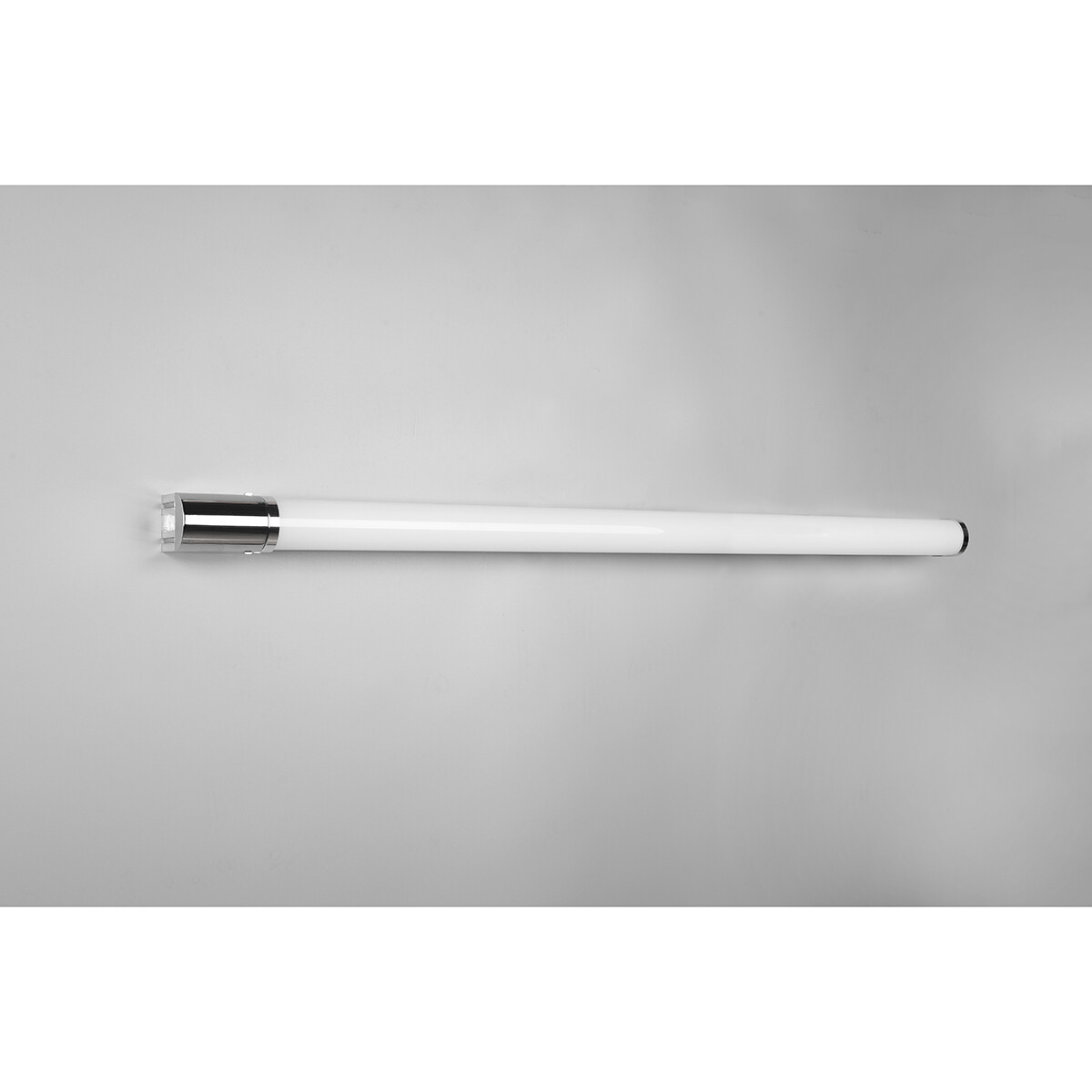 LED Wandlamp - Trion Pilana - 21W - Warm Wit 3000K - Spatwaterdicht IP44 - Rond - Glans Chroom - Kunststof