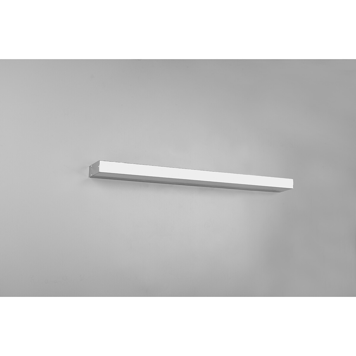 LED Wandlamp - Trion Rolan - Up en Down - 13W - Warm Wit 3000K - Rechthoek - Mat Chroom - Aluminium