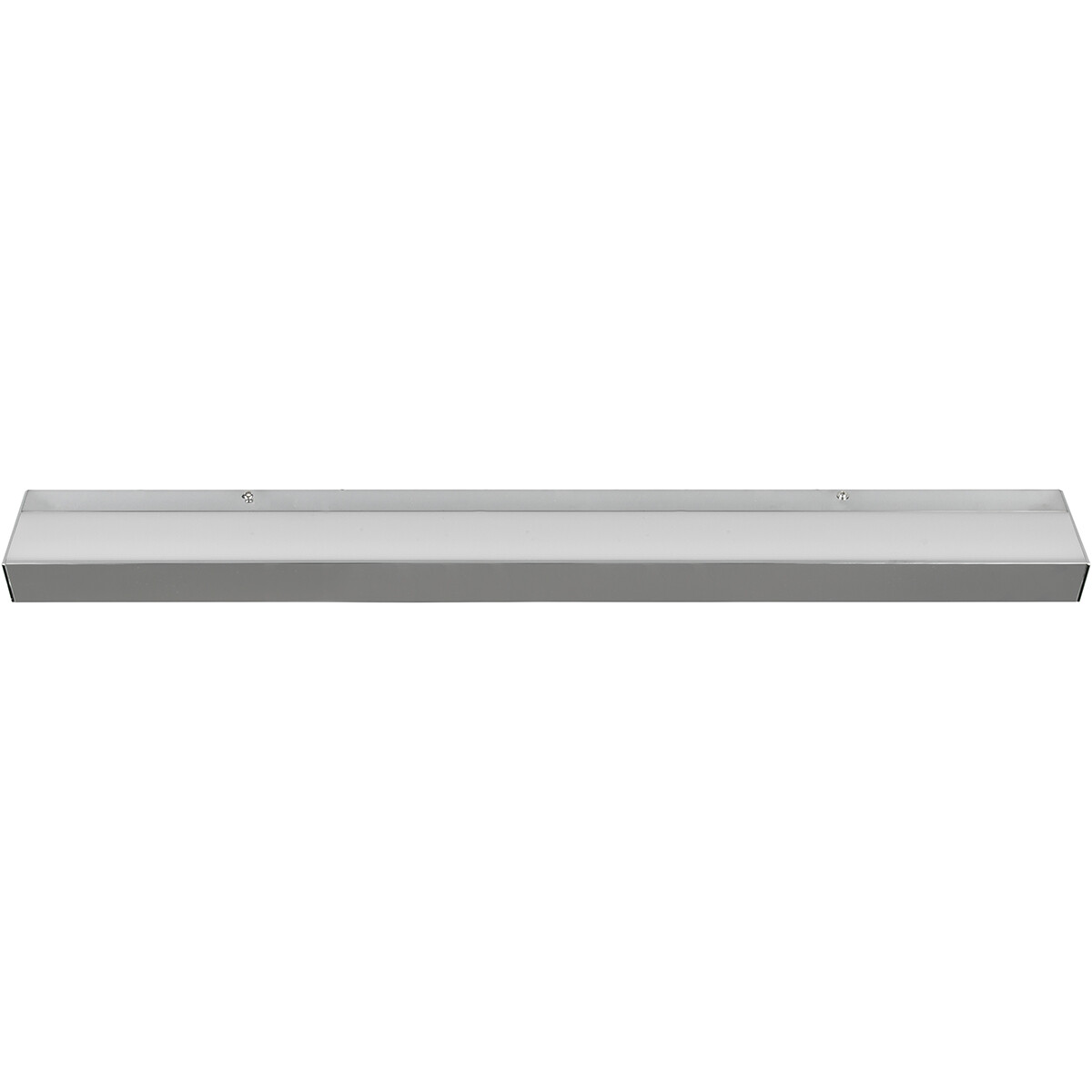 LED Wandlamp - Trion Rolan - Up en Down - 13W - Warm Wit 3000K - Rechthoek - Mat Chroom - Aluminium