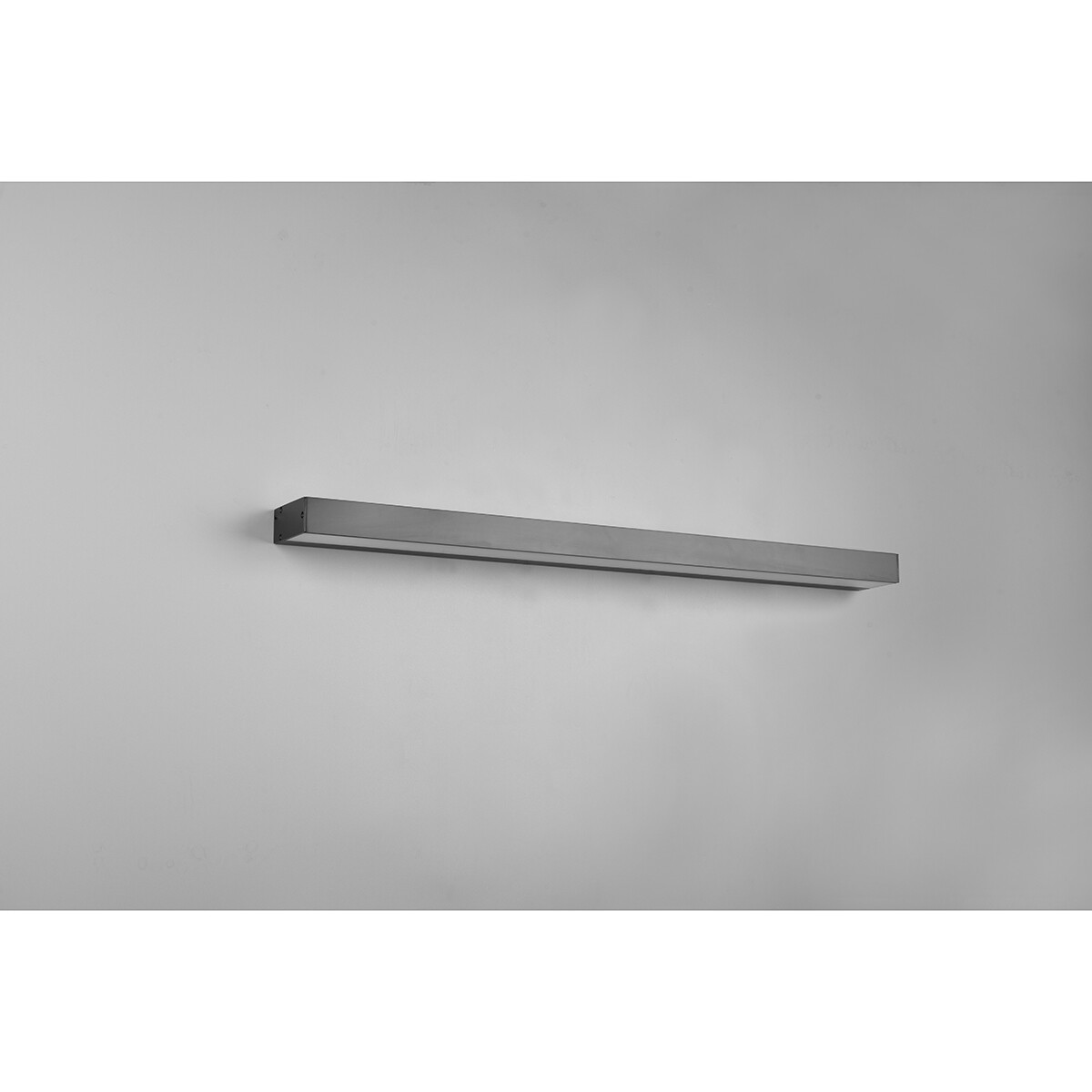 LED Wandlamp - Trion Rolan - Up en Down - 13W - Warm Wit 3000K - Rechthoek - Mat Zwart - Aluminium