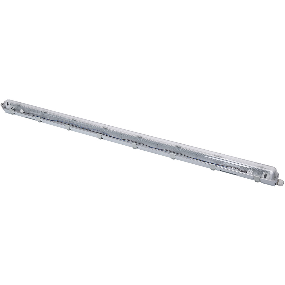 LED Waterdichte TL Armatuur met T8 G13 Buis - Velvalux Strela - 150cm - Enkel - Koppelbaar - Waterdicht IP65 - 20W 2400lm - 840 Natuurlijk Wit 4000K | Vervangt 147W