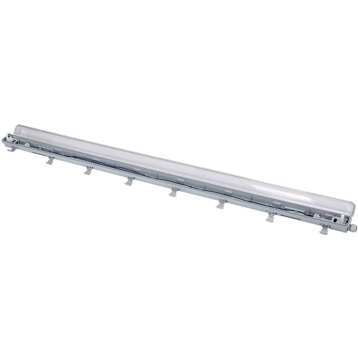 LED Waterdichte TL Armatuur met T8 G13 Buis - Velvalux Strela - 150cm - Enkel - Koppelbaar - Waterdicht IP65 - 20W 2400lm - 840 Natuurlijk Wit 4000K | Vervangt 147W