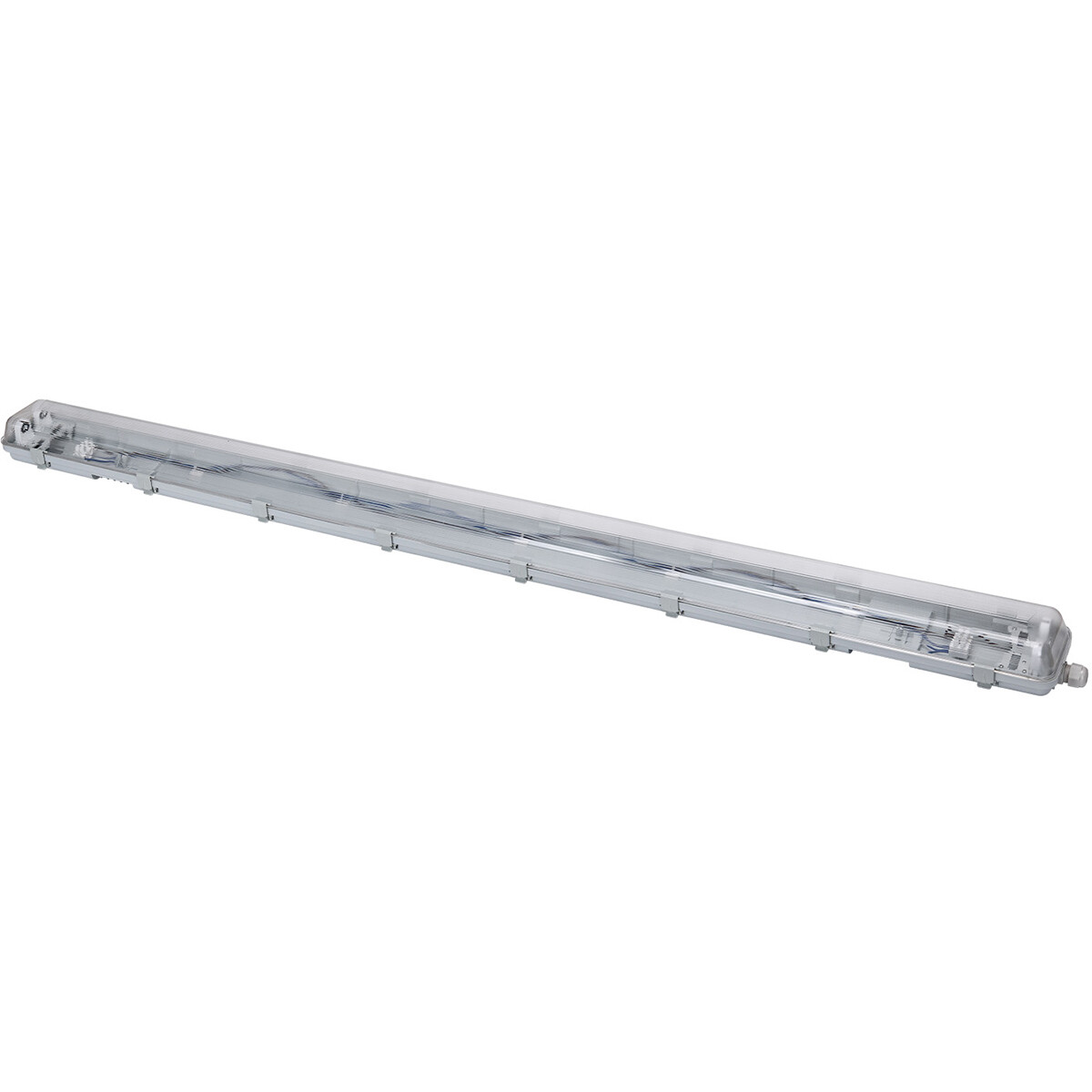 LED Waterdichte TL Armatuur met T8 G13 Buizen - Velvalux Strela - 150cm - Dubbel - Koppelbaar - Waterdicht IP65 - 40W 4800lm - 840 Natuurlijk Wit 4000K | Vervangt 294W