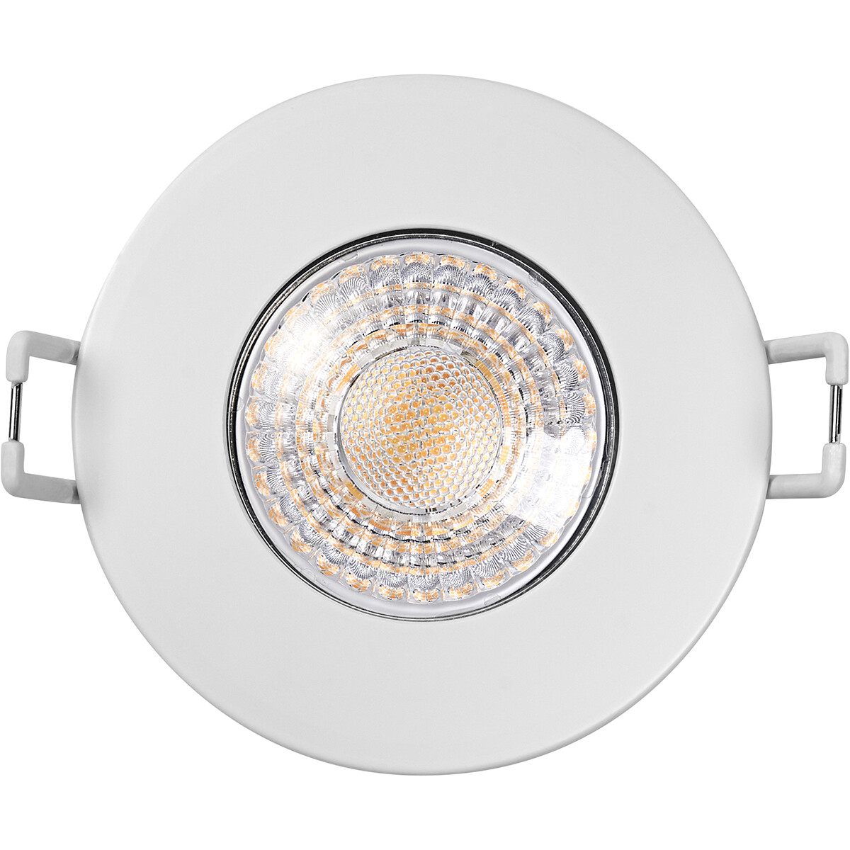 LEDVANCE - LED Spot - Inbouwspot - Combo Fix - Aanpasbare Vermogen - Aanpasbare Lichtleur - Waterdicht IP65 - Wit - Aluminium - Rond