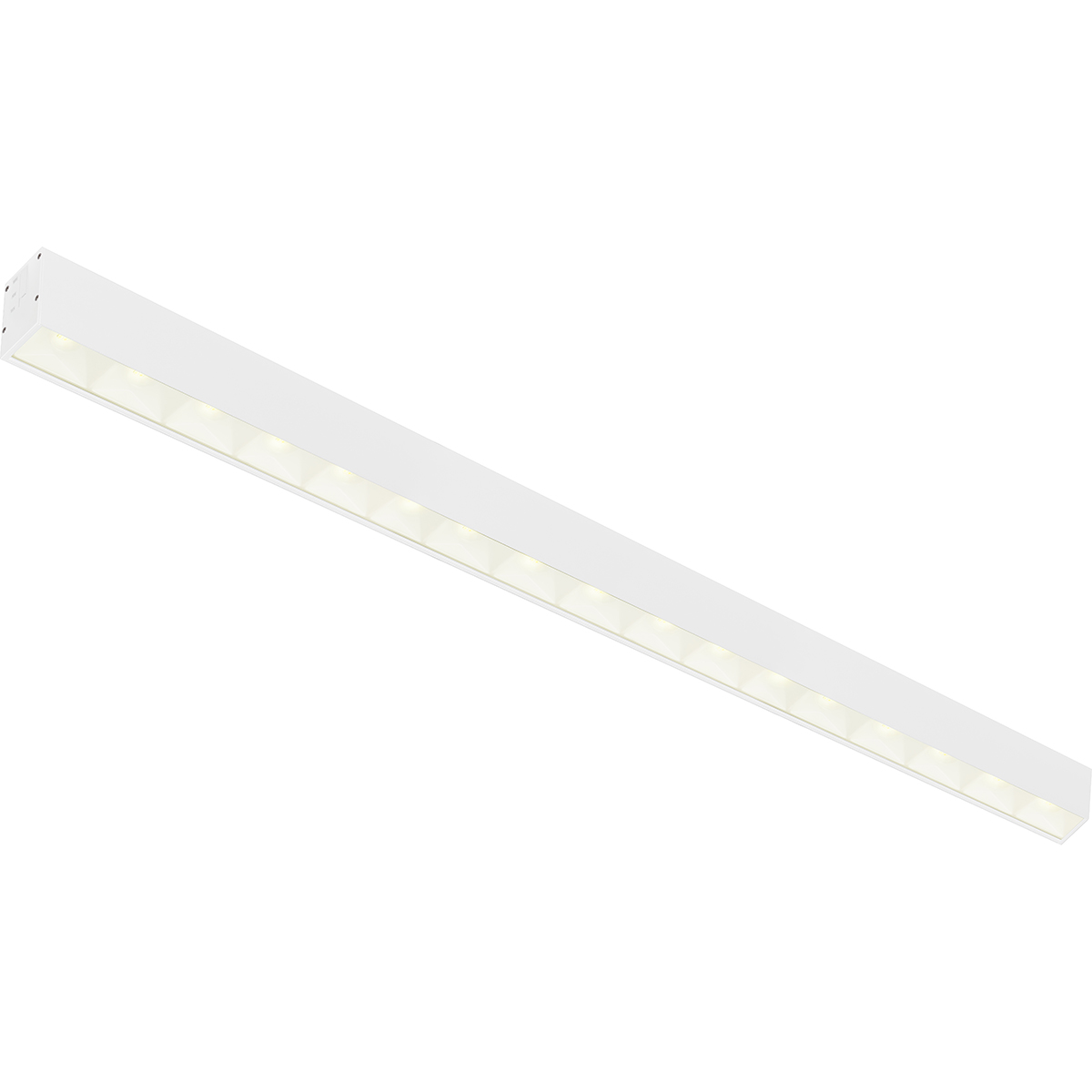 Lineaire LED Hanglamp - Lijnverlichting - Kozolux Tina - 40W 4600lm - Helder/Koud Wit 6500K - 120cm - Wit