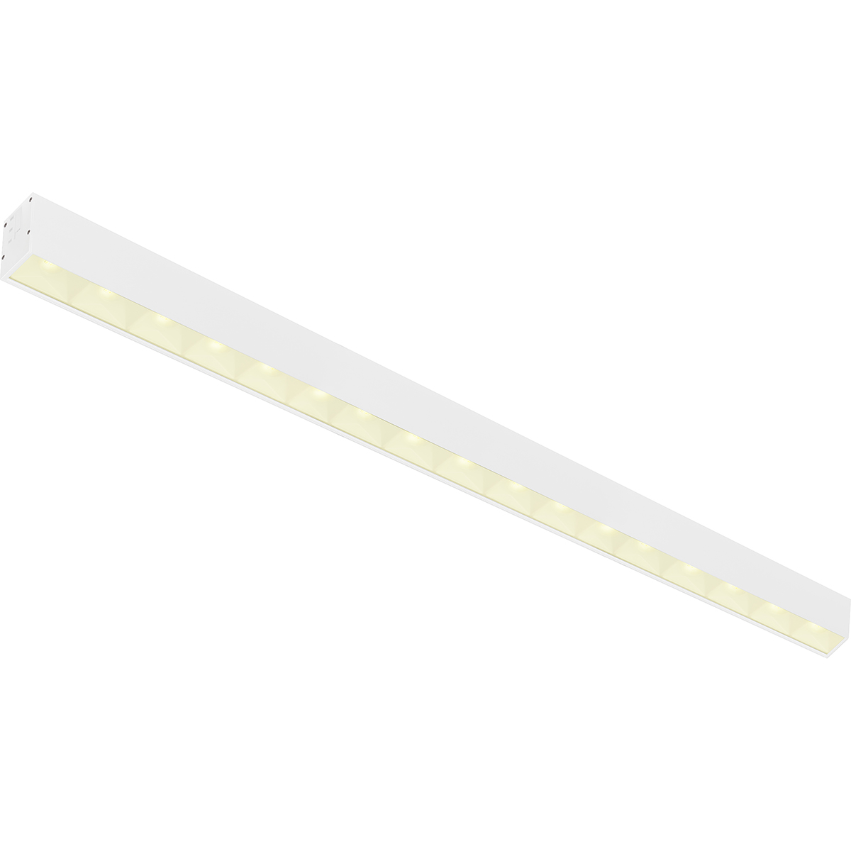 Lineaire LED Hanglamp - Lijnverlichting - Kozolux Tina - 40W 4600lm - Natuurlijk Wit 4000K - 120cm - Wit