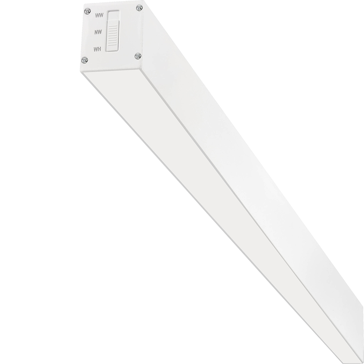 Lineaire LED Hanglamp - Lijnverlichting - Kozolux Tino - 40W 4200lm - Helder/Koud Wit 6500K - 120cm - Wit