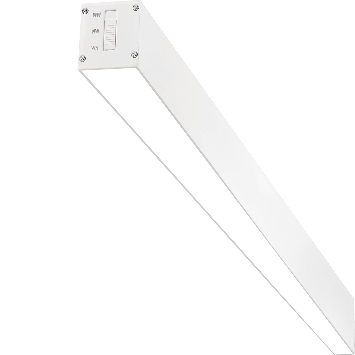 Lineaire LED Hanglamp - Lijnverlichting - Kozolux Tino - 40W 4200lm - Helder/Koud Wit 6500K - 120cm - Wit