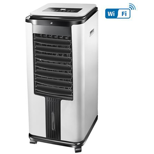 Luchtkoeler - Air Cooler - Luchtbevochtiger - Aigi Esila - Smart Wifi - Afstandsbediening - Timer - 7 Liter - Wit