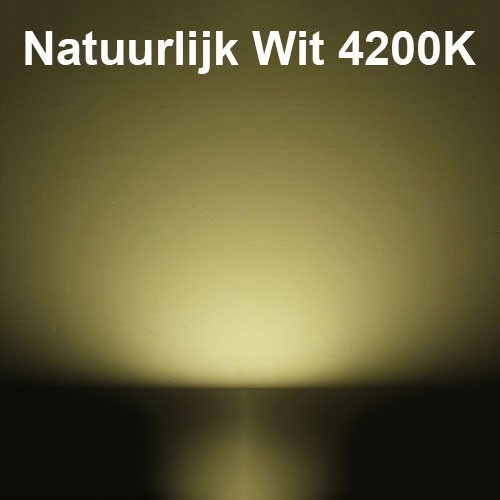 LED Paneel - 60x60 Natuurlijk Wit 4200K - 50W Inbouw Vierkant - Mat Zilver - Flikkervrij