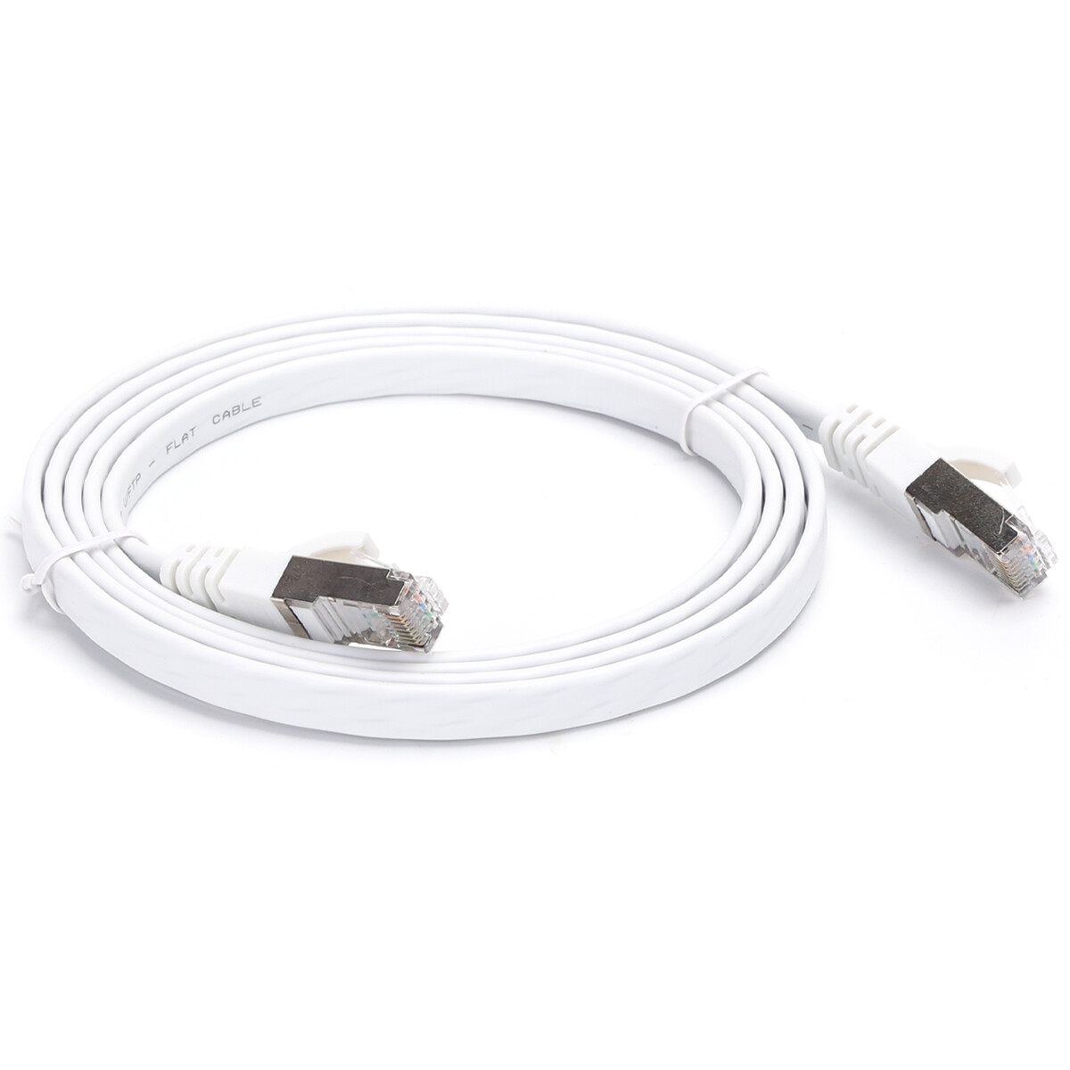 Netwerkkabel - Internetkabel - Patchkabel - Aigi Hatro - Cat7 UTP Kabel RJ45 - 1.5 Meter - Koper - Wit product afbeelding