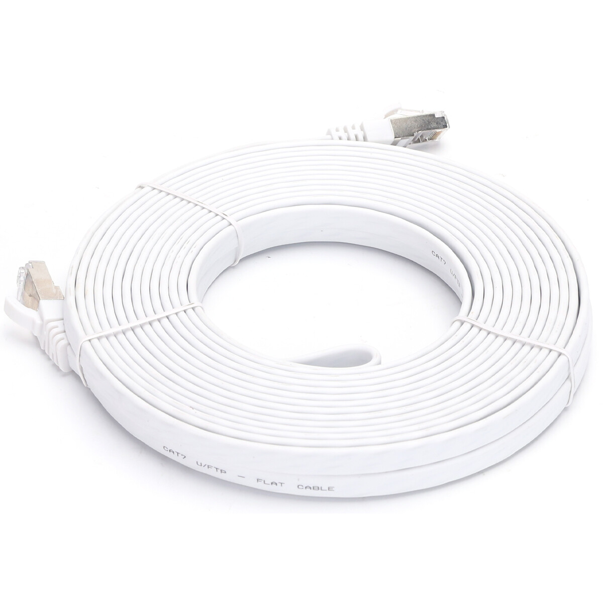 Netwerkkabel - Internetkabel - Patchkabel - Aigi Hatro - Cat7 UTP Kabel RJ45 - 10 Meter - Koper - Wit product afbeelding