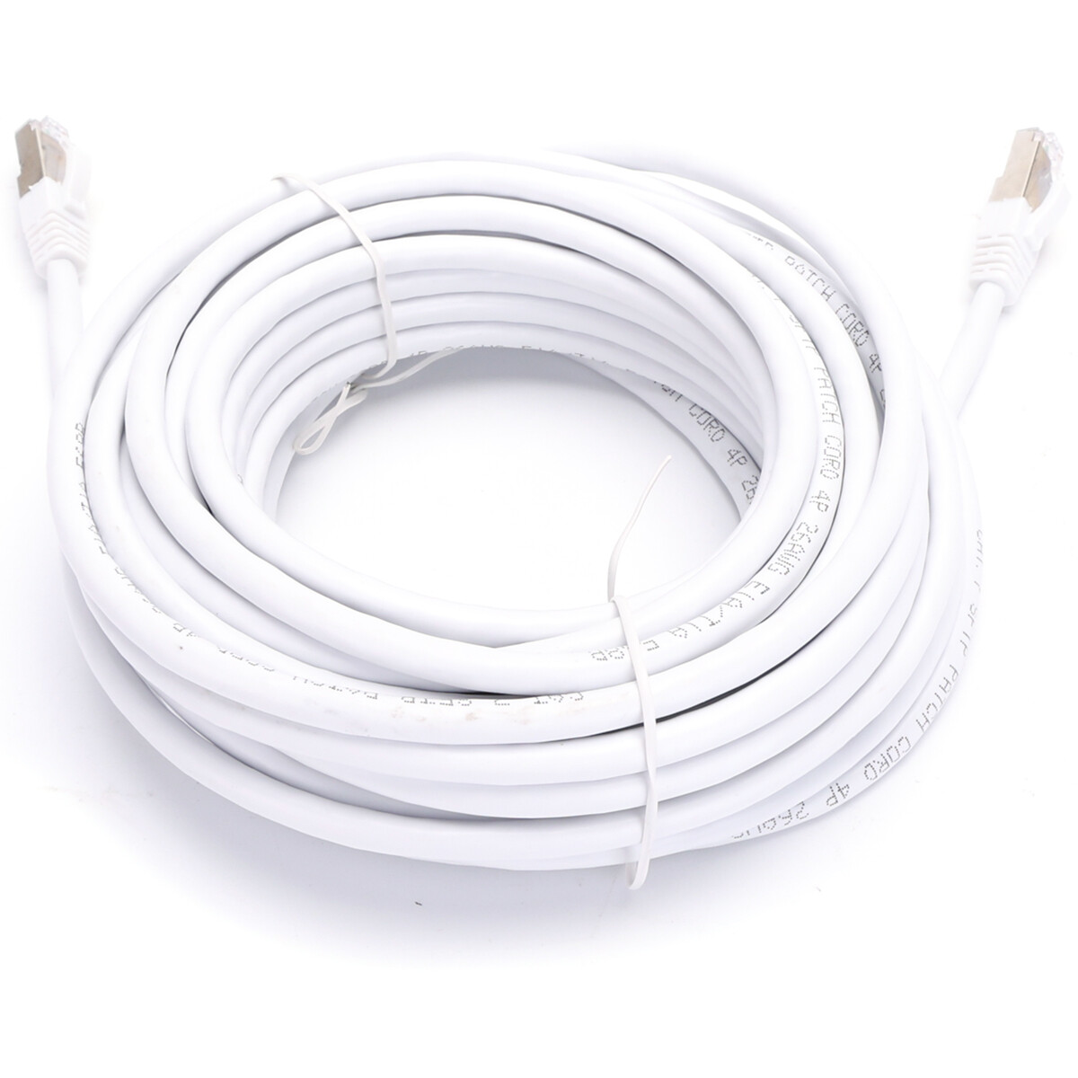 Netwerkkabel - Internetkabel - Patchkabel - Aigi Hoxi - Cat7 UTP Kabel RJ45 - 10 Meter - Koper - Wit product afbeelding