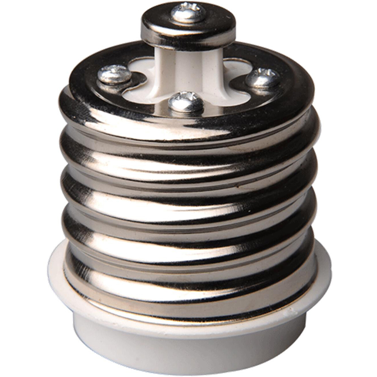 Omvormer Converter Verloopfitting - Aigi Verty - E40 naar E27 - Wit product afbeelding