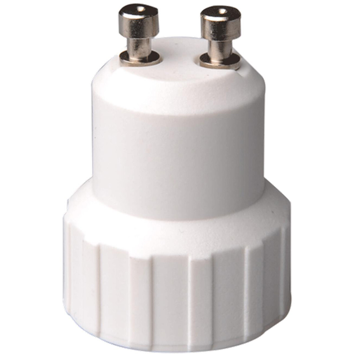 Omvormer Converter Verloopfitting - Aigi Verty - GU10 naar E14 - Wit product afbeelding