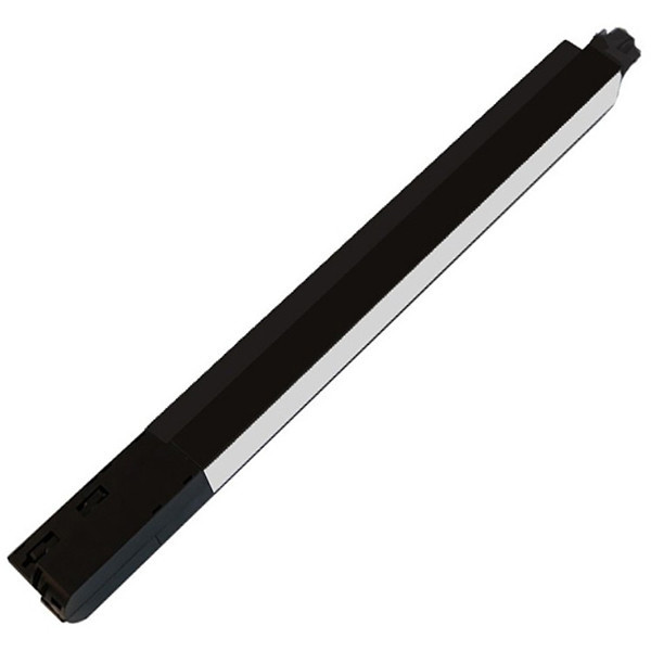 LED Railverlichting - Balk - 20W 1 Fase - Natuurlijk Wit 4000K - Mat Zwart Aluminium - 40cm - OSRAM LEDs