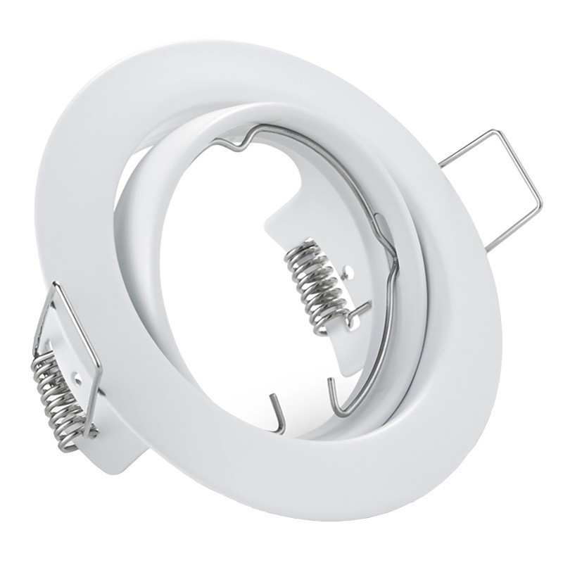 LED Spot Set - LEDVANCE Parathom PAR16 930 36D - GU10 Fitting - Dimbaar - Inbouw Rond - Mat Wit - 3.4W - Warm Wit 3000K - Kantelbaar Ø83mm