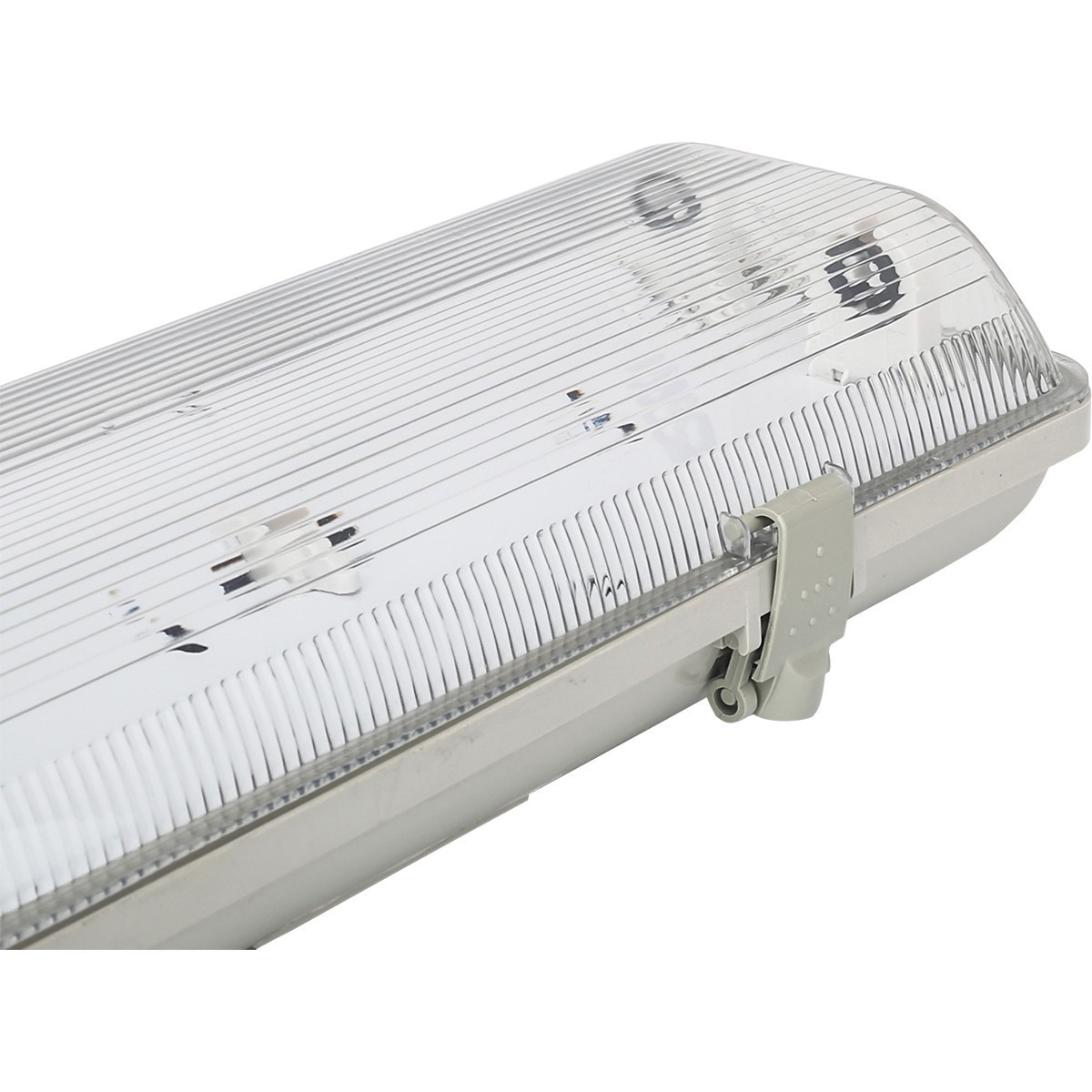 LED TL Armatuur met T8 Buis - OSRAM SubstiTUBE Value EM 840 - Aigi Hari - 120cm Dubbel - 32.4W - Natuurlijk Wit 4000K