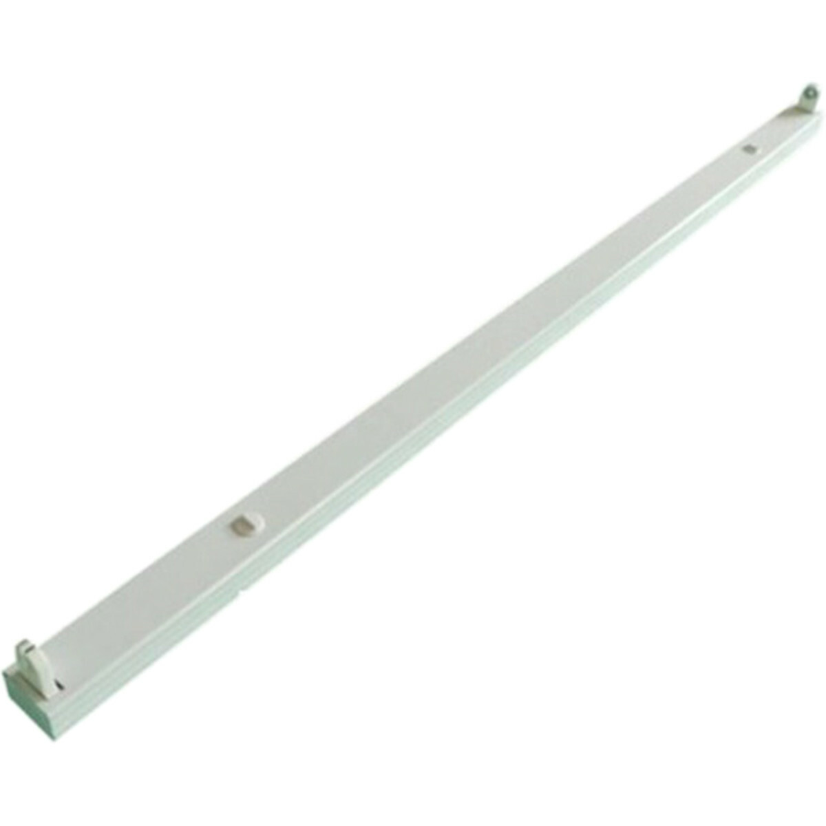 LED TL Armatuur met T8 Buis - OSRAM SubstiTUBE Value EM 865 - Aigi Dybolo - 120cm Enkel - 16.2W - Helder/Koud Wit 6500K