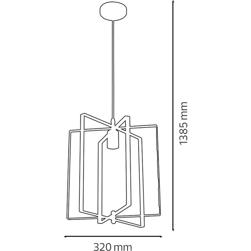 LED Hanglamp - Noby Industrieel - E27 Fitting - Rond - Mat Zwart - Aluminium - Philips - CorePro Lustre 827 P45 FR - 5.5W - Warm Wit 2700K