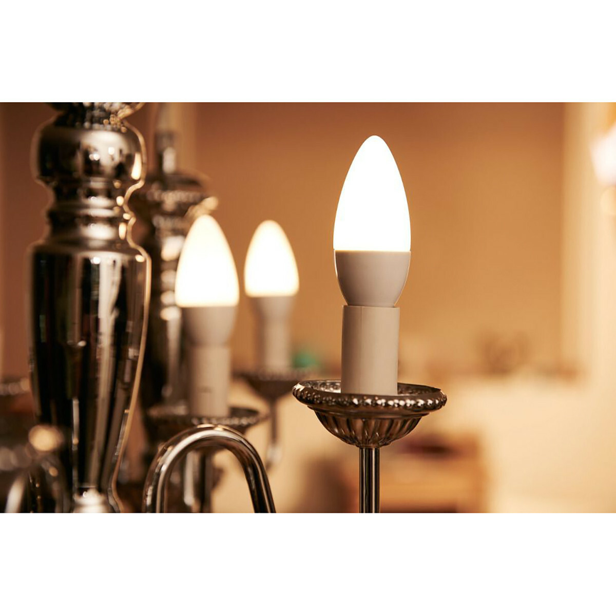 PHILIPS - LED Lamp E14 10 Pack - Corepro LEDcandle E14 Mat 2.8W 250lm - 827 Zeer Warm Wit 2700K | Vervangt 25W