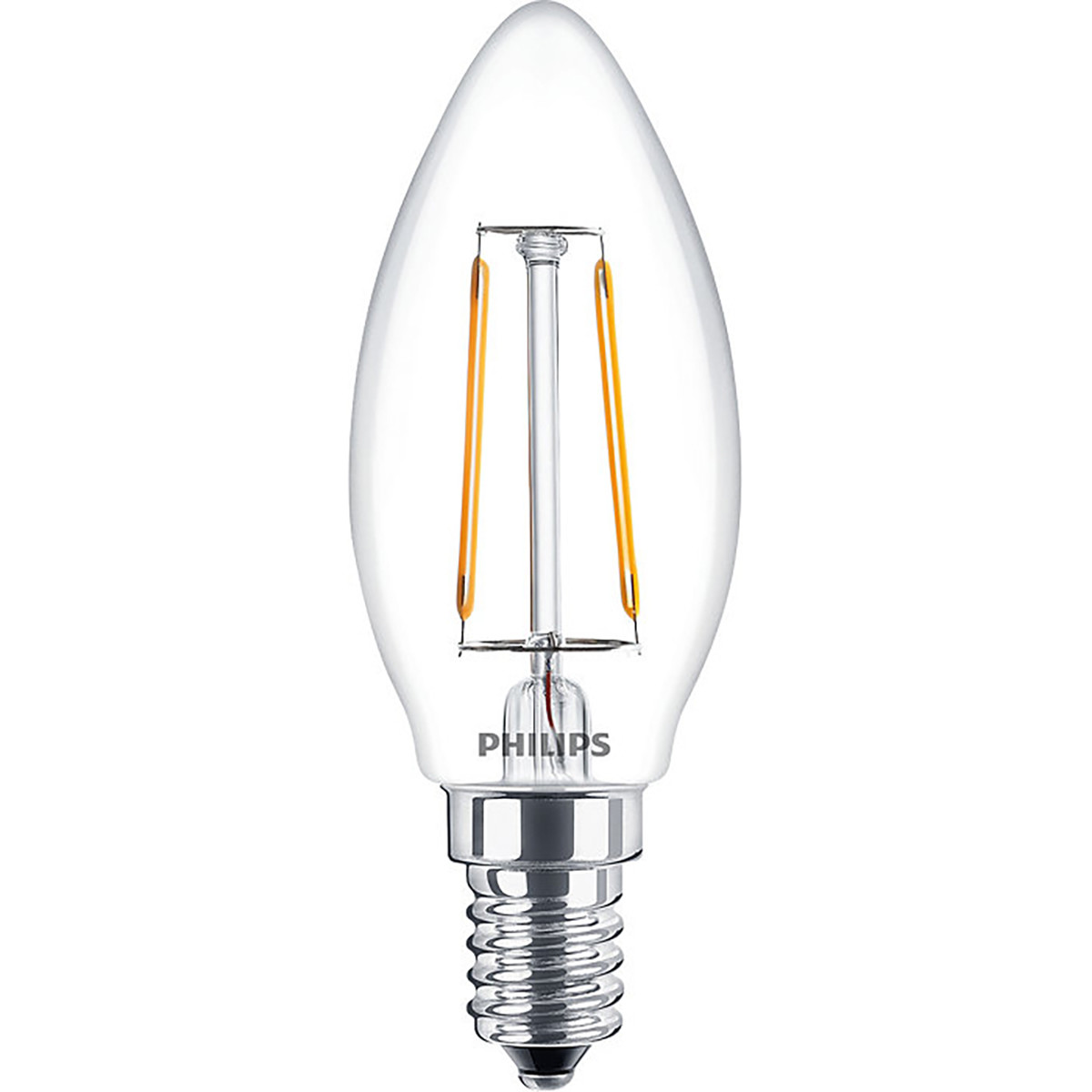 Philips Classic LED Candle ND 2-25W B35 E14 827 CL