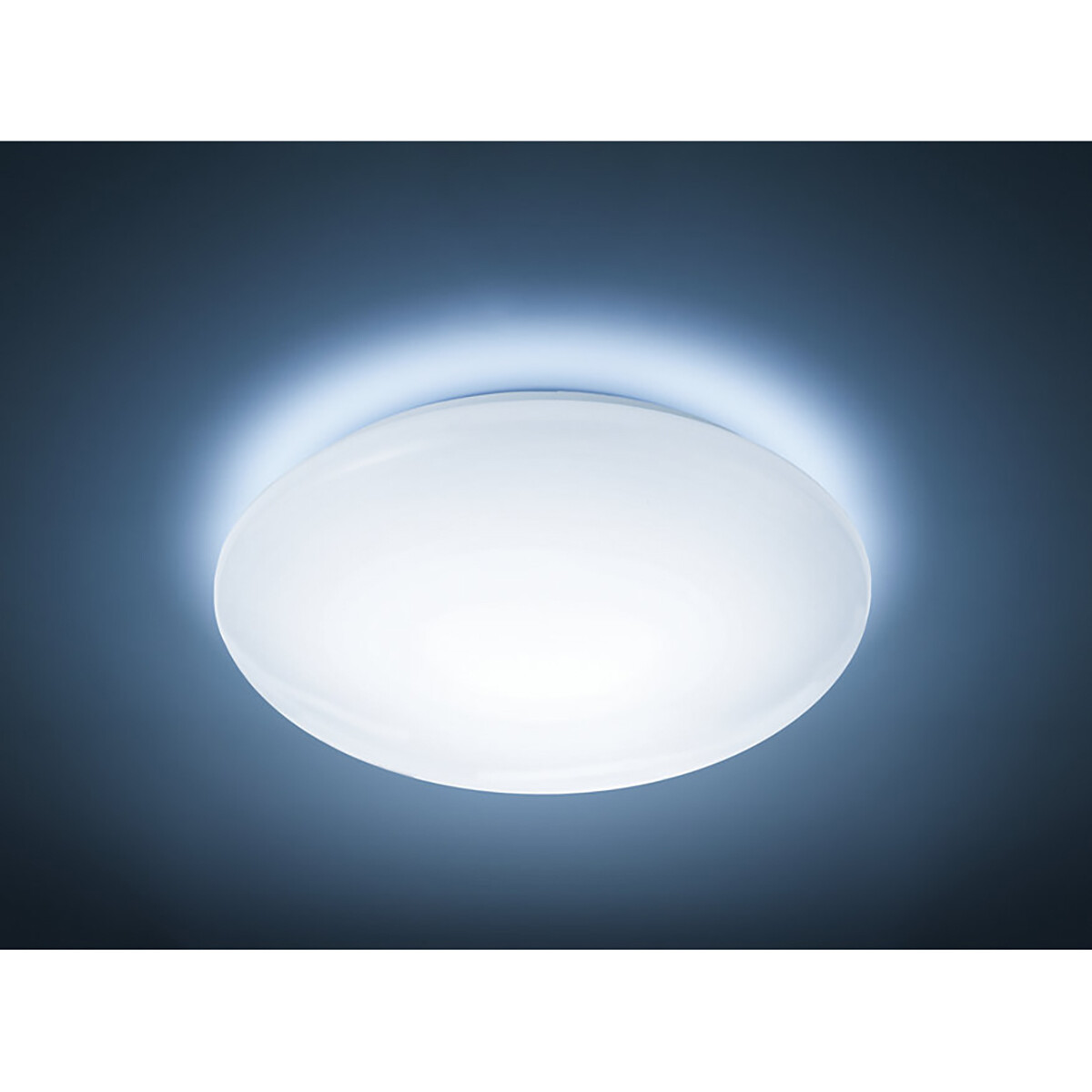 PHILIPS - LED Plafondlamp - MyLiving Suede - 9.6W - Warm Wit 2700K - Rond - Mat Wit - Kunststof