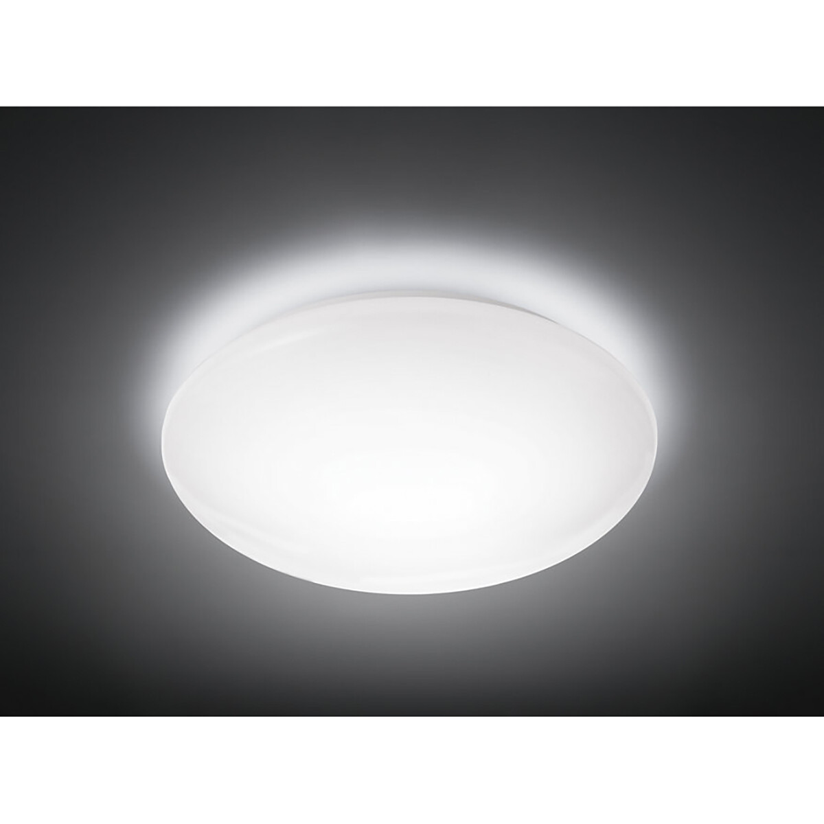 PHILIPS - LED Plafondlamp - MyLiving Suede - 9.6W - Warm Wit 2700K - Rond - Mat Wit - Kunststof