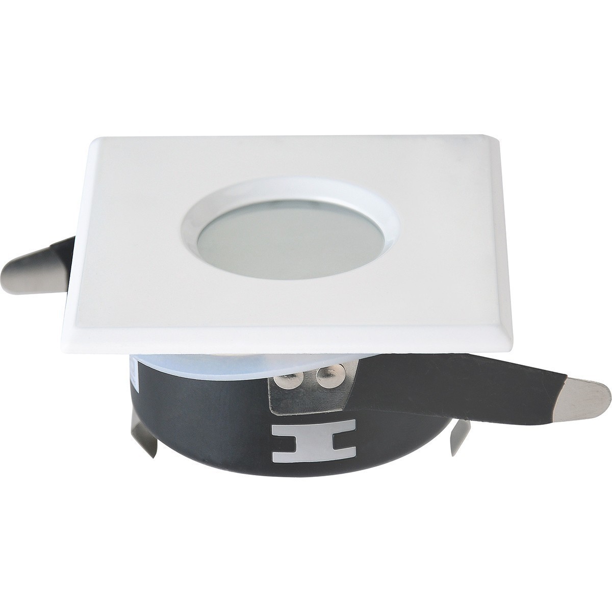 LED Spot Set - Aigi - GU10 Fitting - Waterdicht IP65 - Inbouw Vierkant - Mat Wit - 82mm - Philips - CorePro 830 36D - 3W - Warm Wit 3000K - Dimbaar