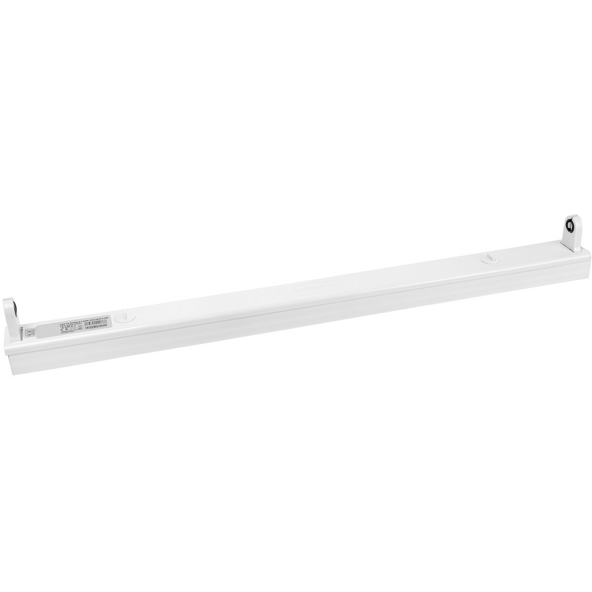 LED TL Armatuur met T8 Buis - Aigi Dybolo - 60cm Enkel - Philips - CorePro LEDtube EM 865 - 8W - Helder/Koud Wit 6500K | Vervangt 18W