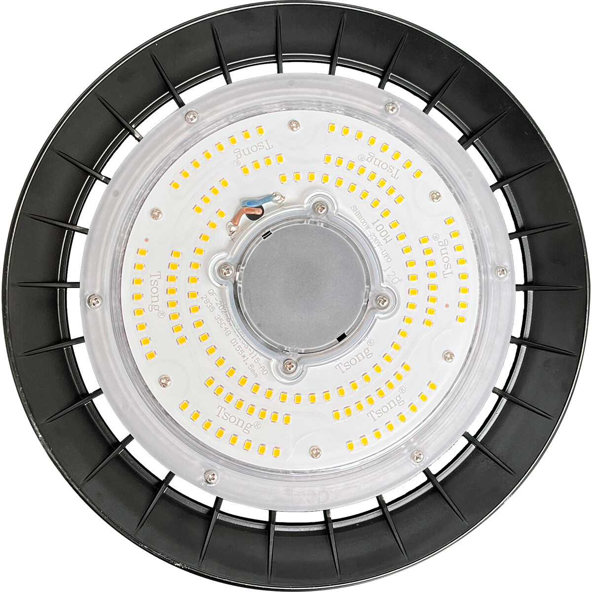 LED UFO High Bay Premium - Rinzu Prem - 100W - High Lumen 150 LM/W - Magazijnverlichting - Dimbaar - Waterdicht IP65 - Natuurlijk Wit 4000K - Aluminium - Philips Driver