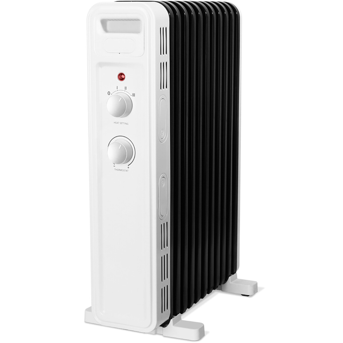 Radiator - Aigi Holo - 2300W - Oliegevulde Kachel - 3 Standen - Wit