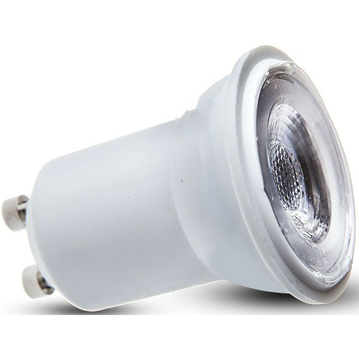 LED Spot - Viron Kolva - GU10 Fitting - 2W - Helder/Koud Wit 6400K - Mat Wit - Kunststof - SAMSUNG LEDs