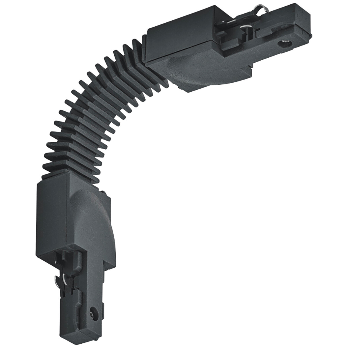 Spanningsrail Doorverbinder - Trion Dual - Flexibele Connector - 2 Fase - Mat Zwart product afbeelding