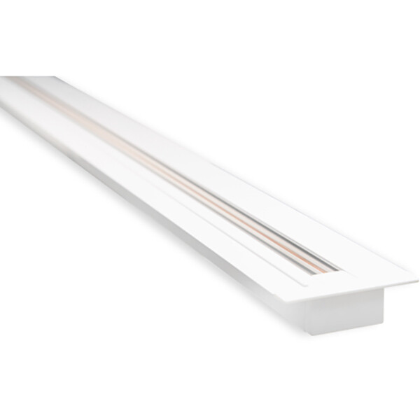 Spanningsrail - Prixa - 1 Fase - Inbouw - Aluminium - Glans Wit - 1m product afbeelding