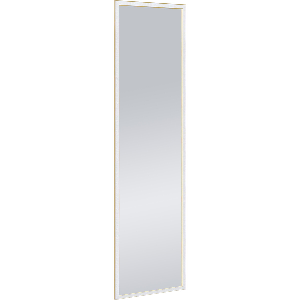 Spiegel - Trion Mata - 35x125 - Wandspiegel in Frame - Wit