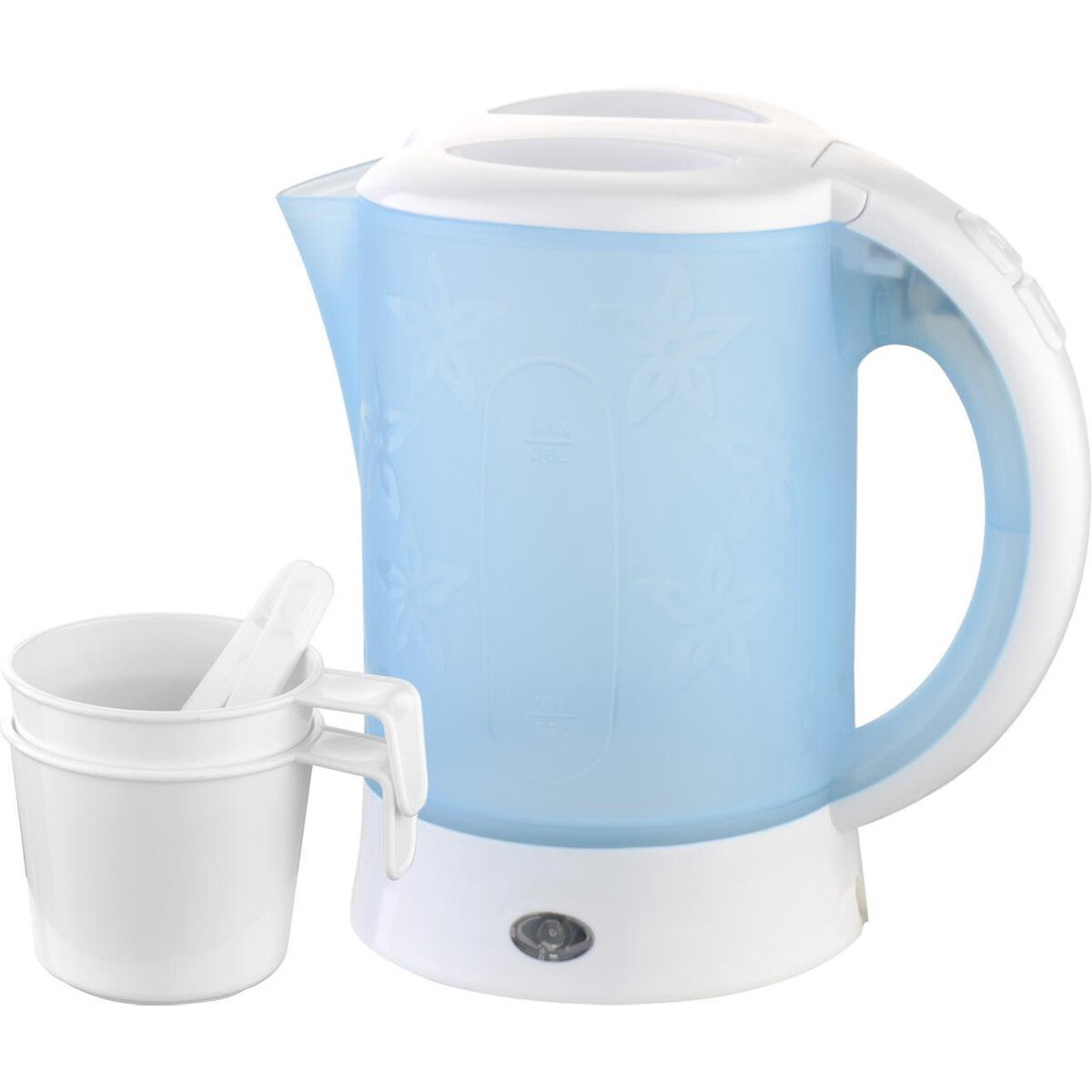 Waterkoker - Aigi Dippy - Travel - Camping - 0.6 Liter - 650 Watt - Blauw