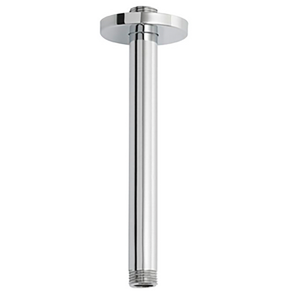 Wiesbaden Caral Douchearm met Plafondbevestiging - 20cm - Chroom