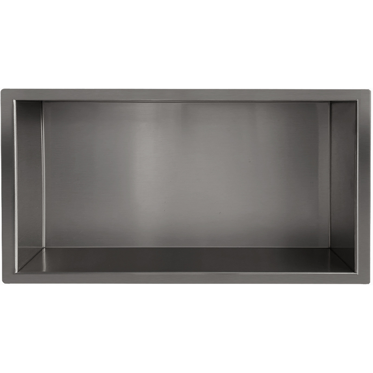 Wiesbaden Demis Inbouwnis - 30x60x10cm - Gunmetal