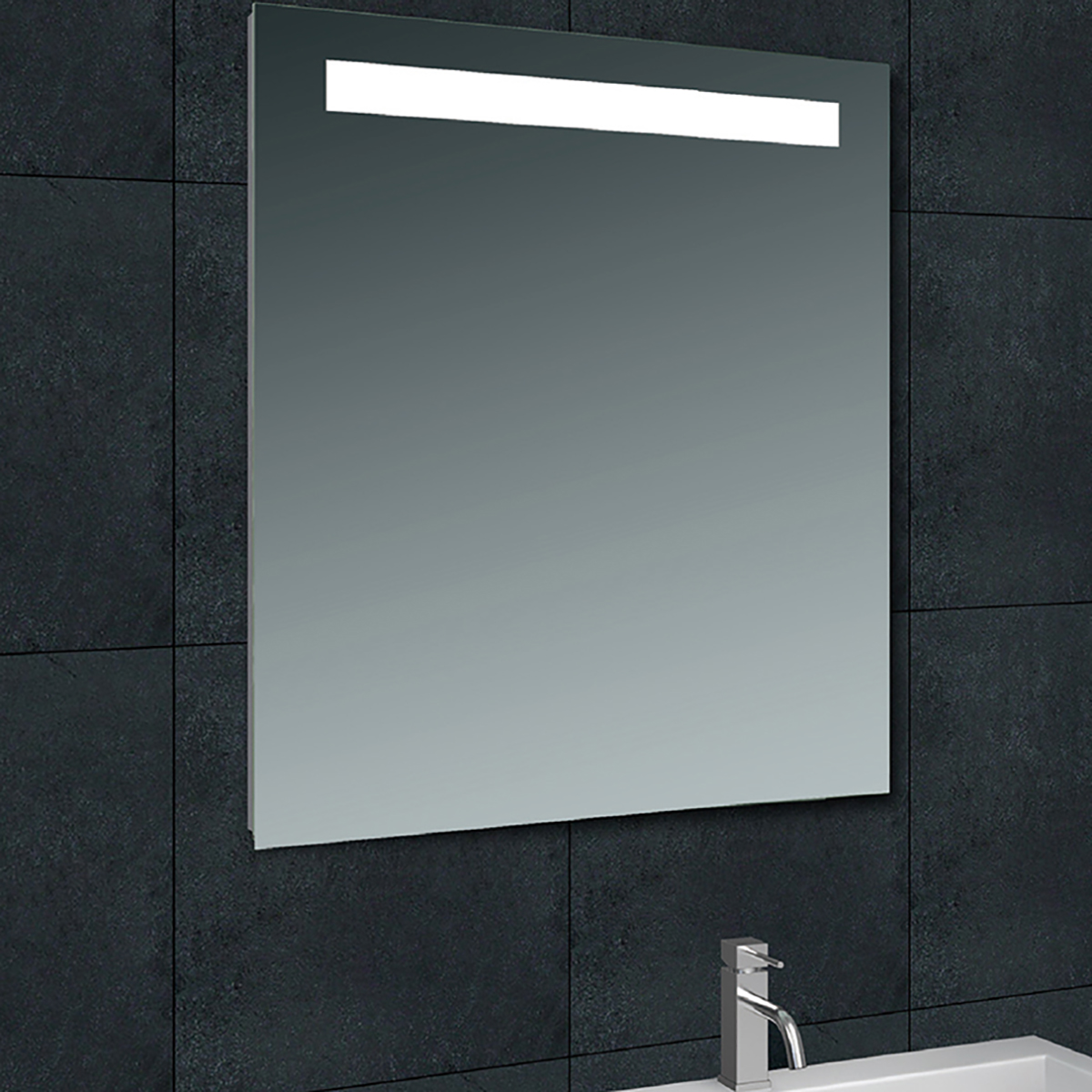 Wiesbaden Tigris Spiegel Met LED - Rechthoek - 60x80cm